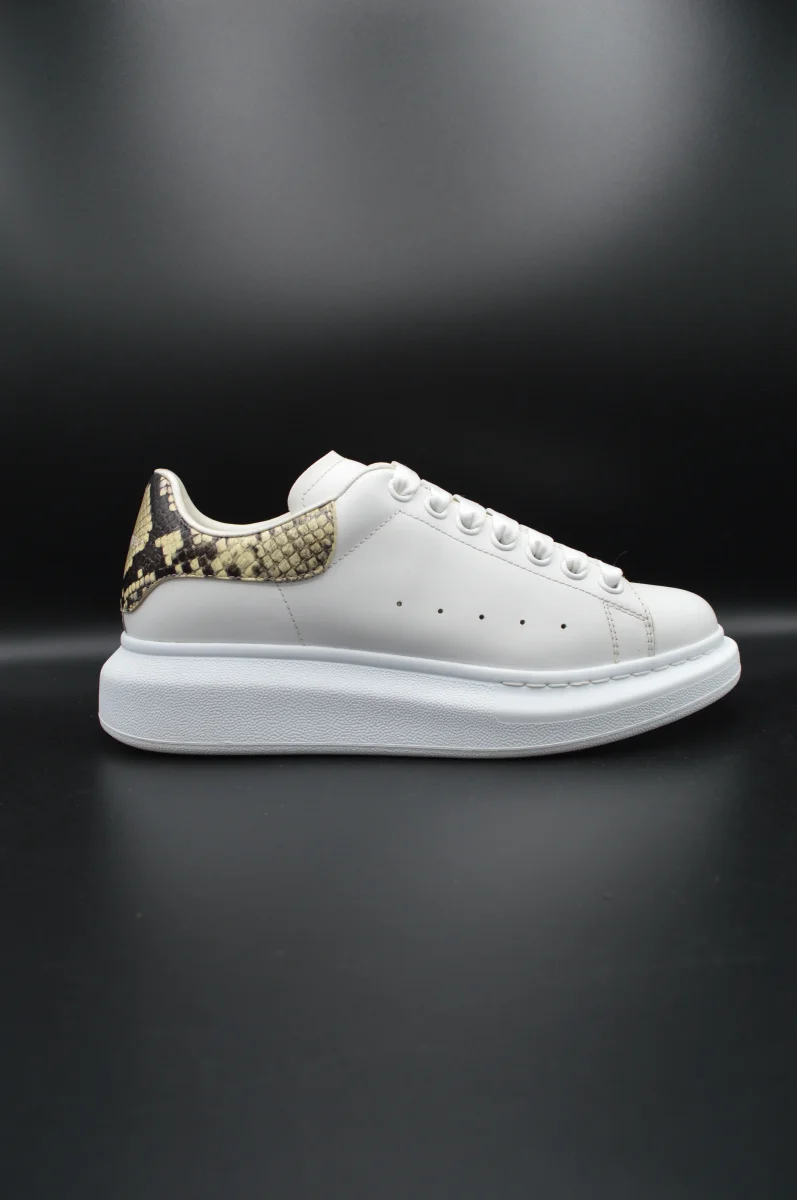 Alexander Mcqueen Oversize blanc/python - T39 – Image 2