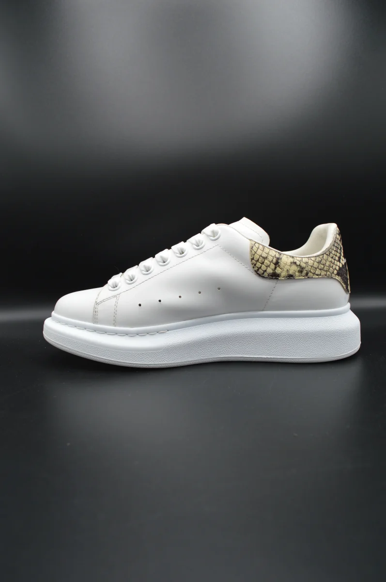 Alexander Mcqueen Oversize blanc/python - T39 – Image 3
