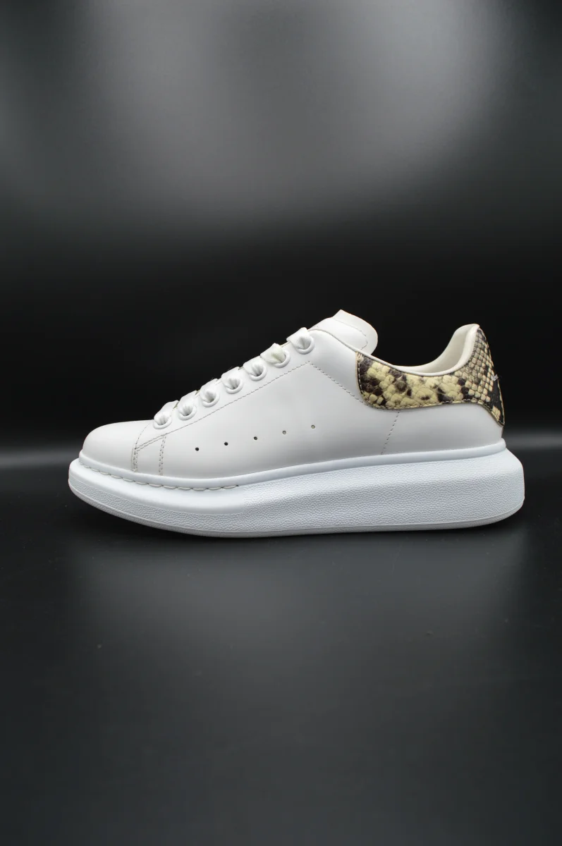 Alexander Mcqueen Oversize blanc/python - T39 – Image 4