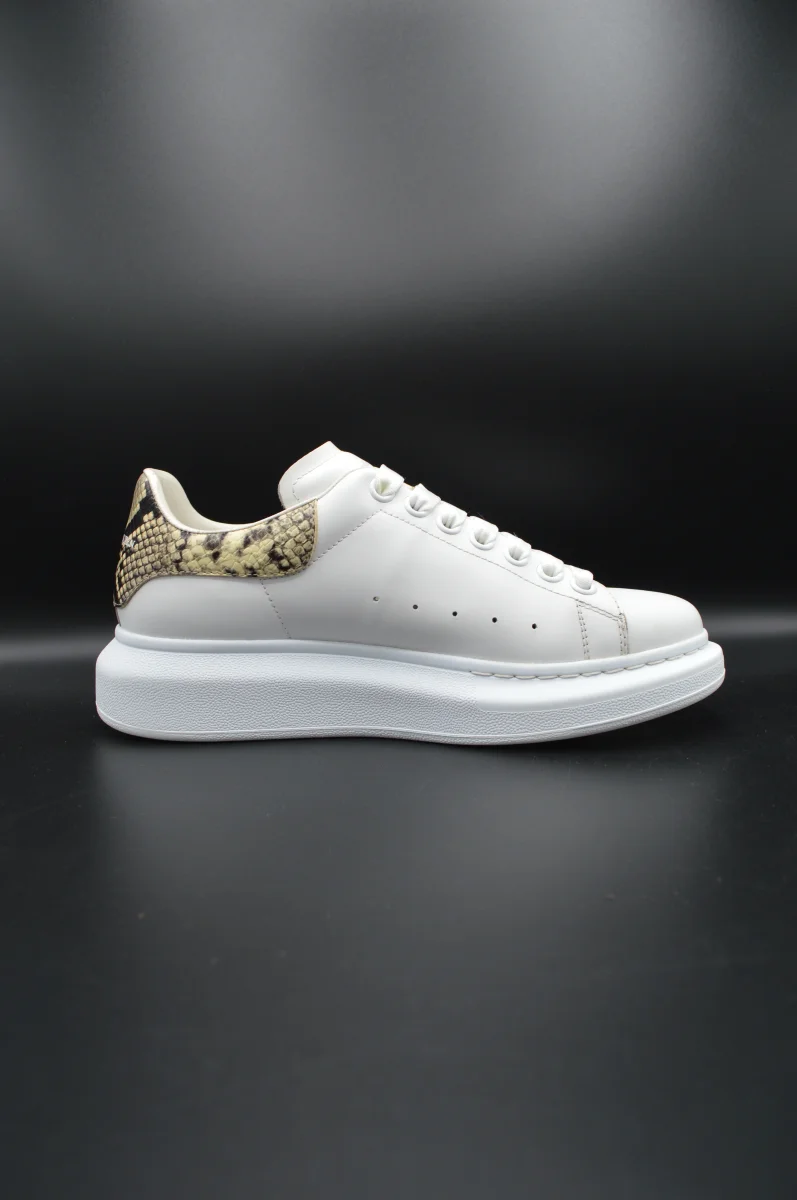 Alexander Mcqueen Oversize blanc/python - T39 – Image 5