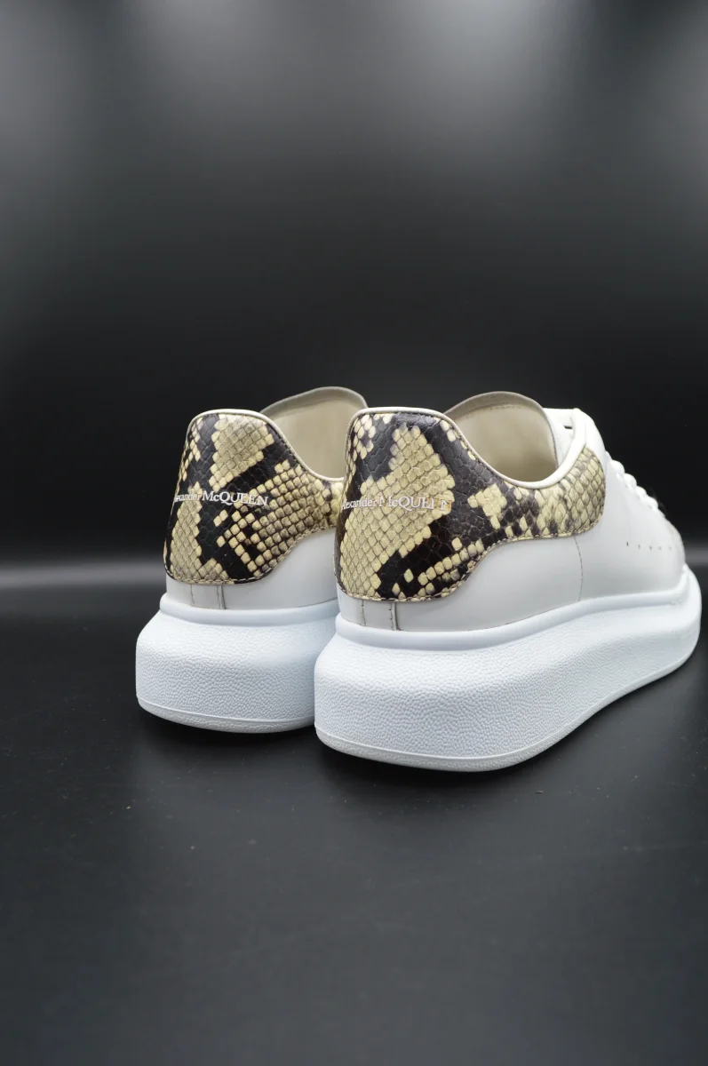 Alexander Mcqueen Oversize blanc/python - T39 – Image 9