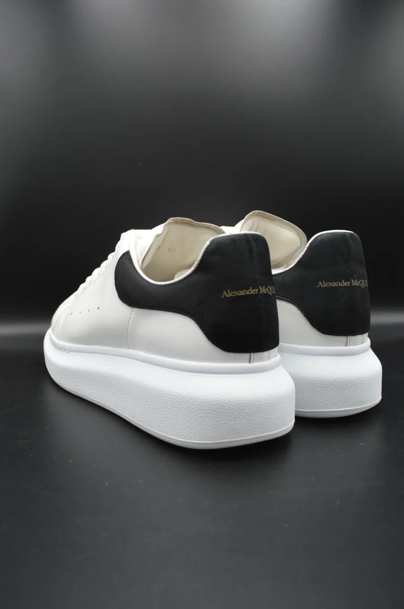 Alexander Mcqueen oversize blanc/noir - T40 – Image 8