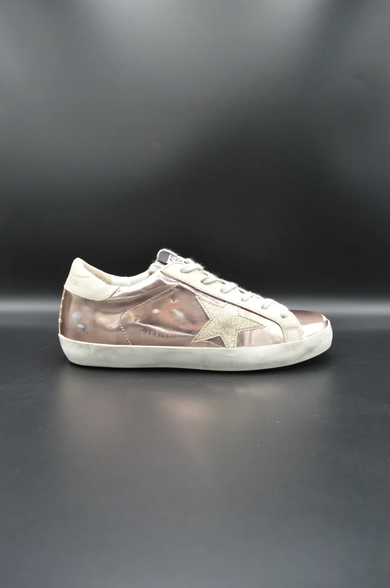 Golden Goose Superstar doré et rose gold - T36
