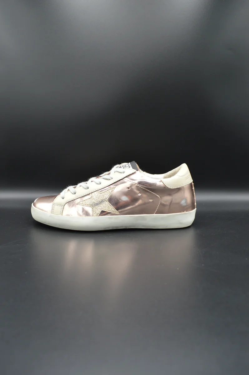 Golden Goose Superstar doré et rose gold - T36 – Image 4
