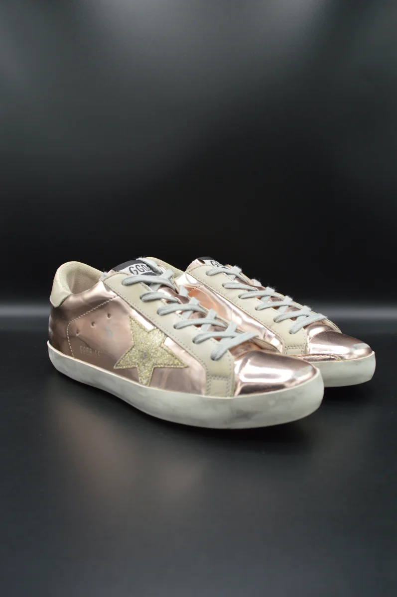 Golden Goose Superstar doré et rose gold - T36 – Image 6
