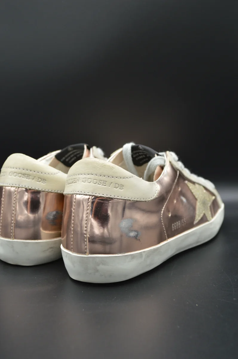 Golden Goose Superstar doré et rose gold - T36 – Image 8