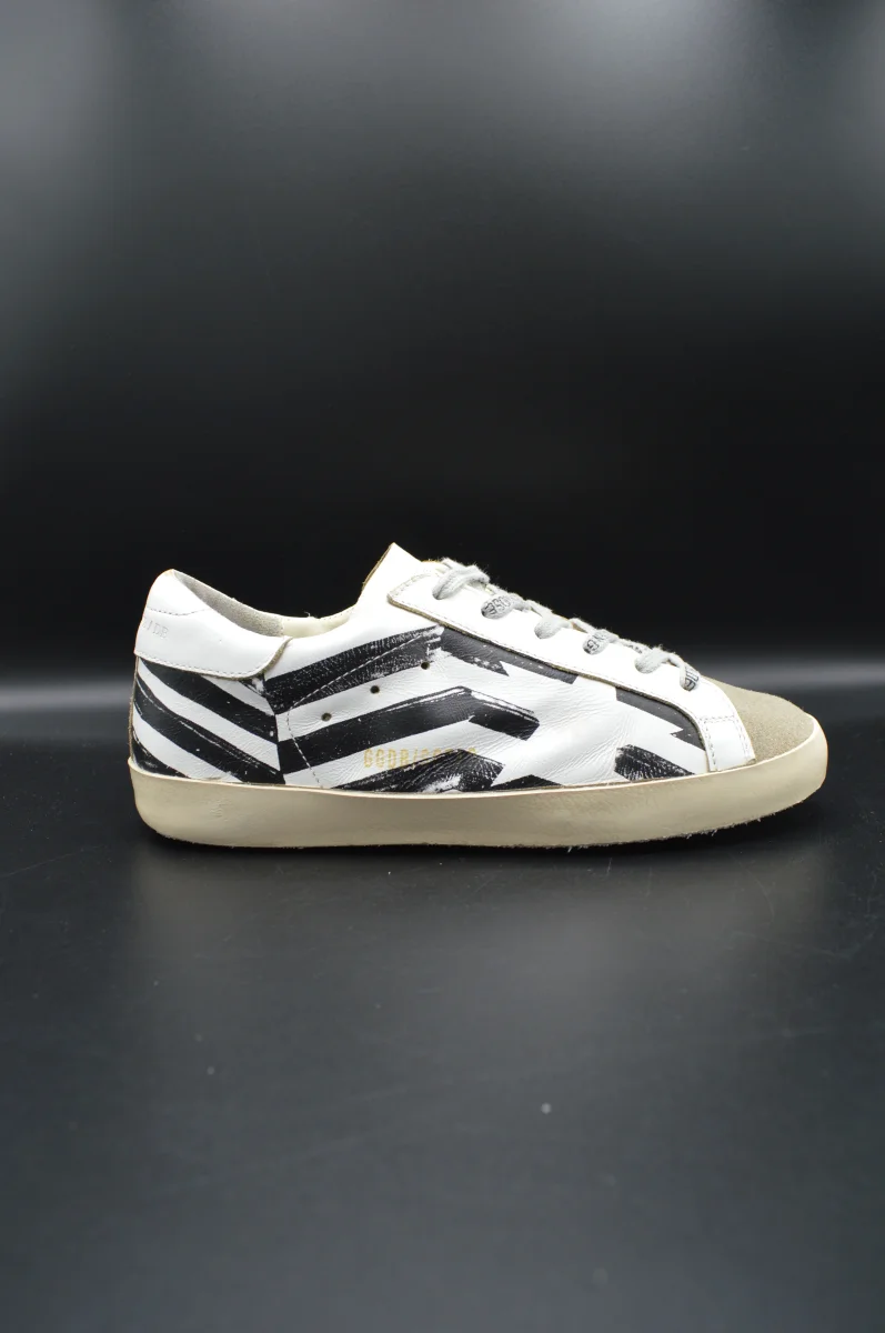 Golden Goose Superstar blanc/noir/beige - T36 – Image 2