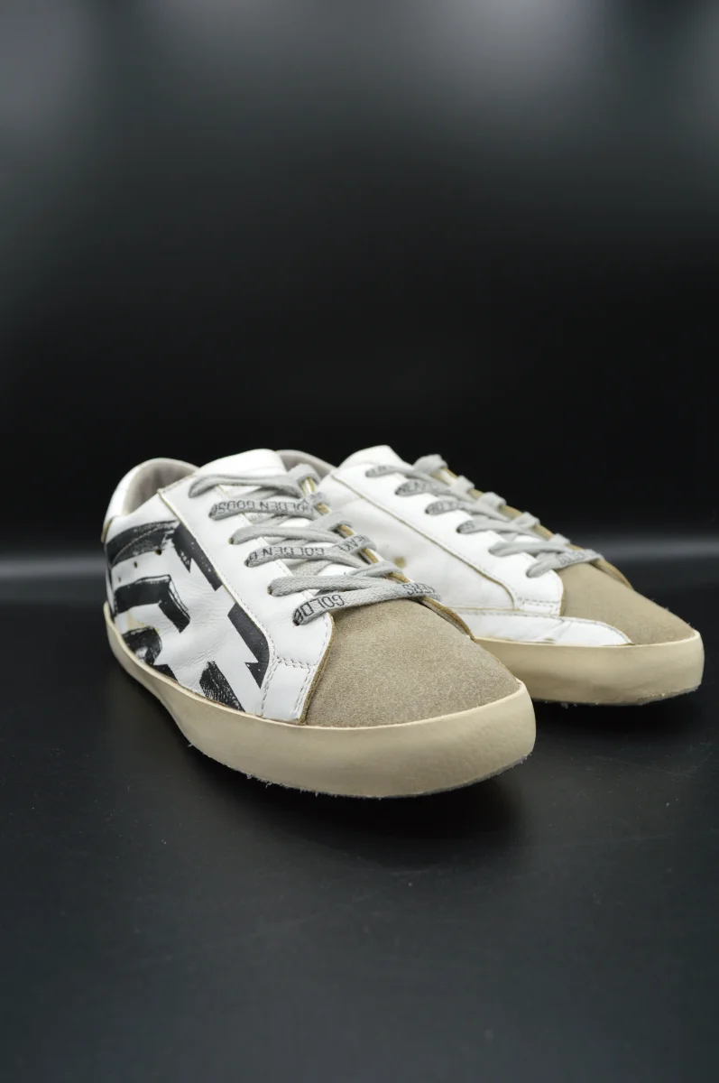 Golden Goose Superstar blanc/noir/beige - T36 – Image 6