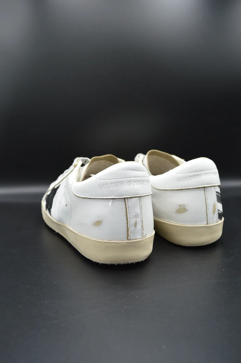 Golden Goose Superstar blanc/noir/beige - T36 – Image 8