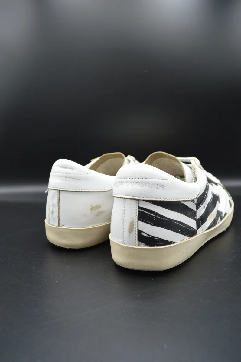 Golden Goose Superstar blanc/noir/beige - T36 – Image 9