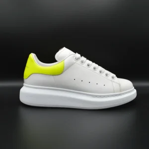 Alexander Mcqueen oversize blanc/jaune fluo - T38,5