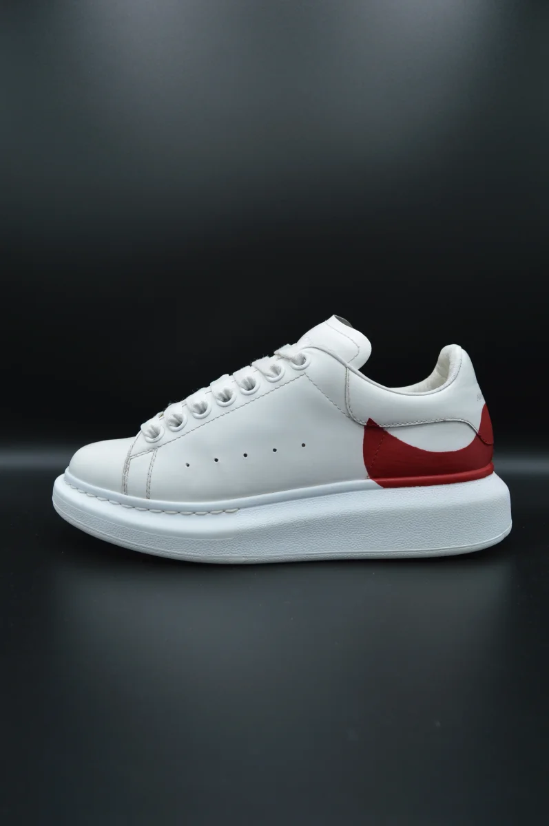 Alexander Mcqueen oversize blanc/rouge - T36 – Image 4