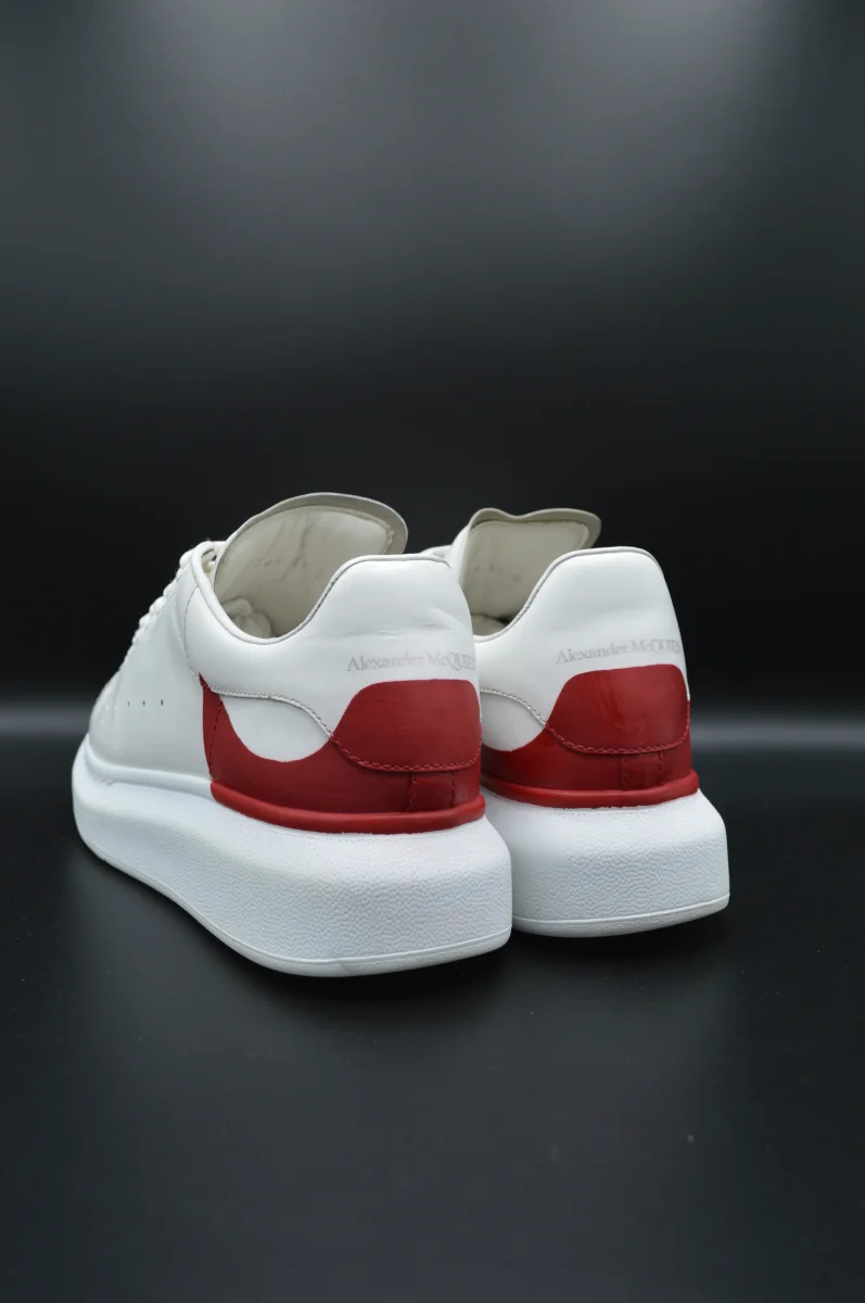 Alexander Mcqueen oversize blanc/rouge - T36 – Image 8