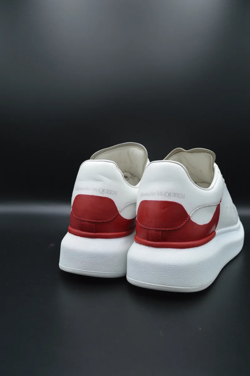 Alexander Mcqueen oversize blanc/rouge - T36 – Image 9