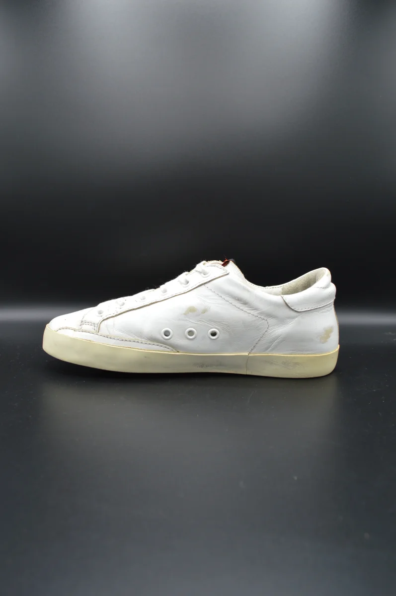 Golden Goose superstar blanc/doré - T39 – Image 3