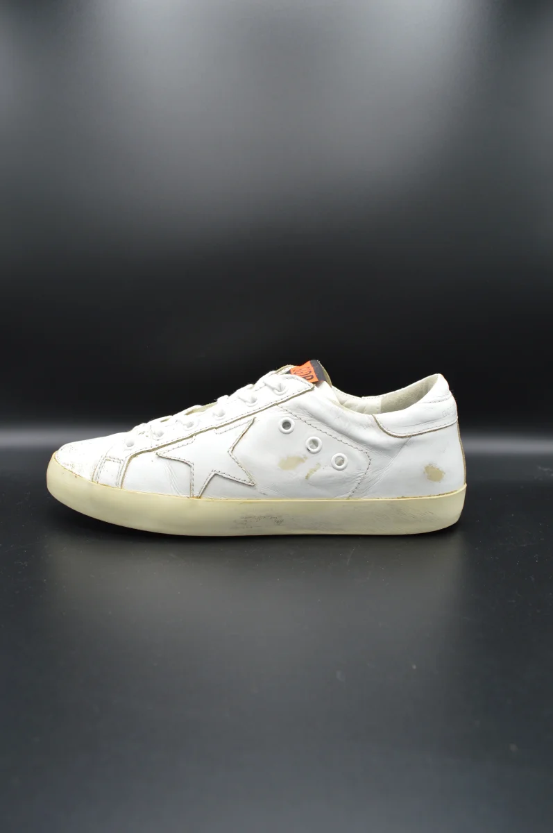Golden Goose superstar blanc/doré - T39 – Image 4