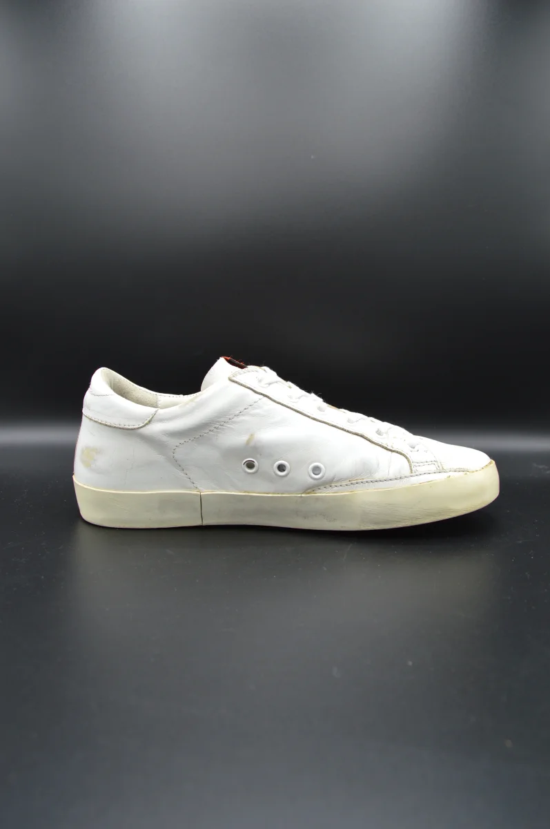 Golden Goose superstar blanc/doré - T39 – Image 5
