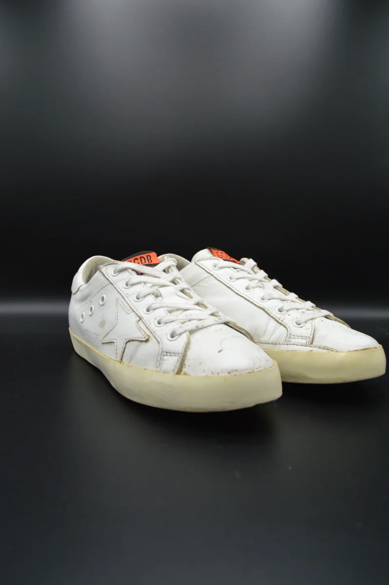 Golden Goose superstar blanc/doré - T39 – Image 6