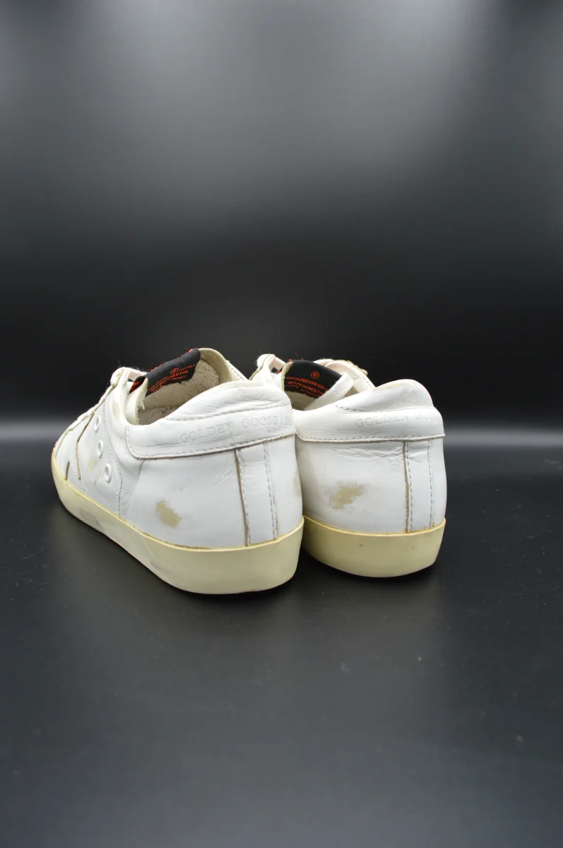Golden Goose superstar blanc/doré - T39 – Image 8