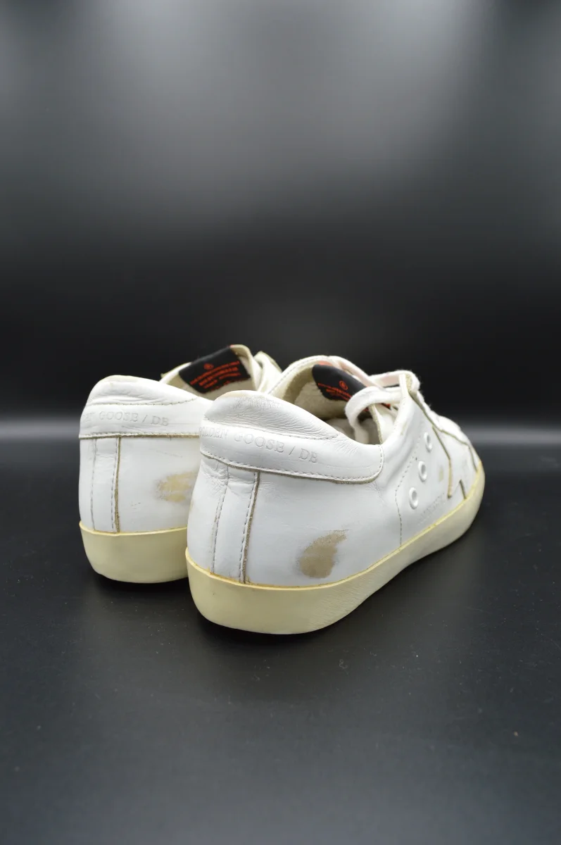 Golden Goose superstar blanc/doré - T39 – Image 9