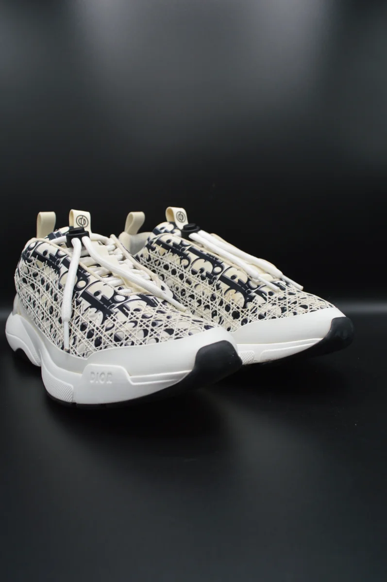 Dior B24 oblique blanc/ noir - T42 – Image 6