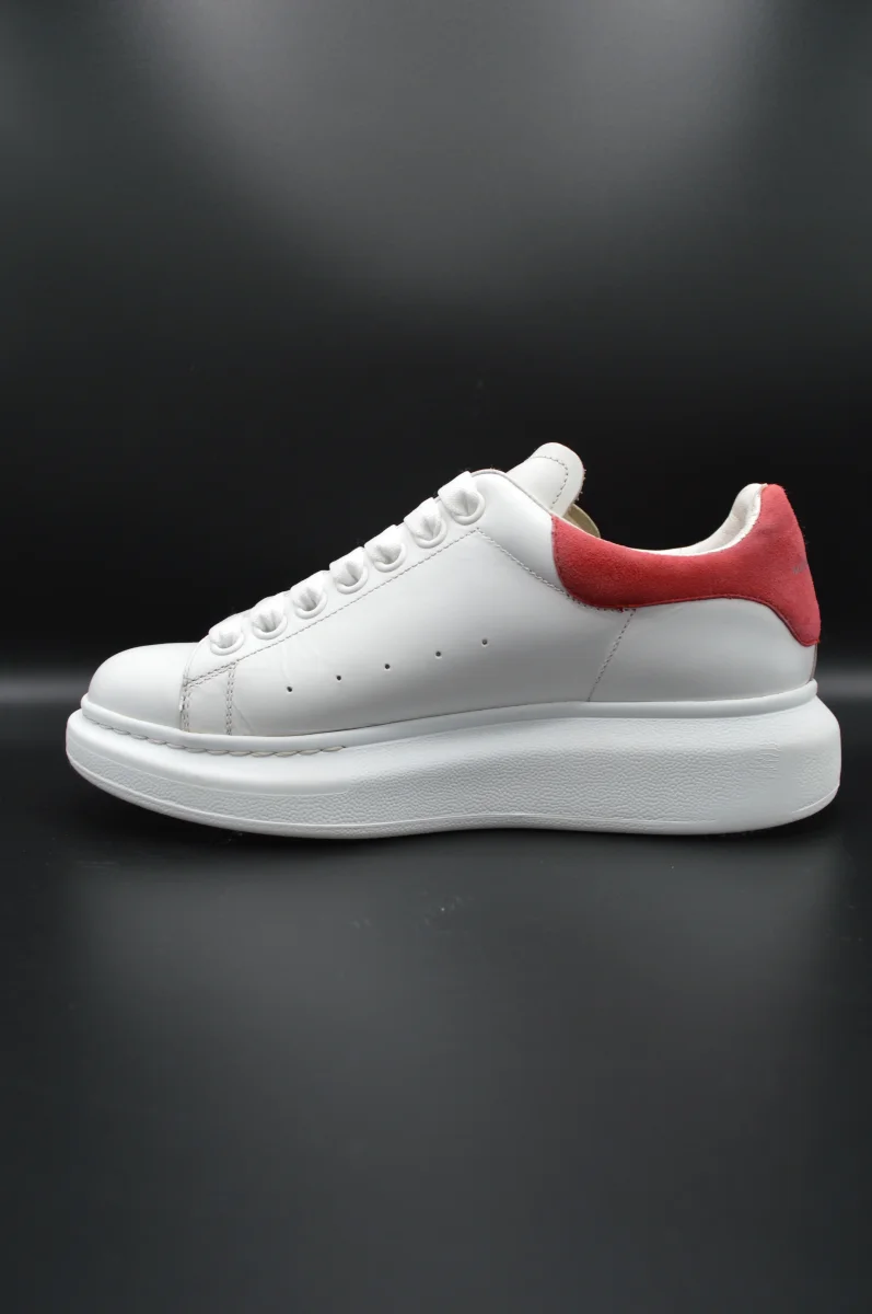 Alexander Mcqueen oversize blanc/ rouge - T37 – Image 3