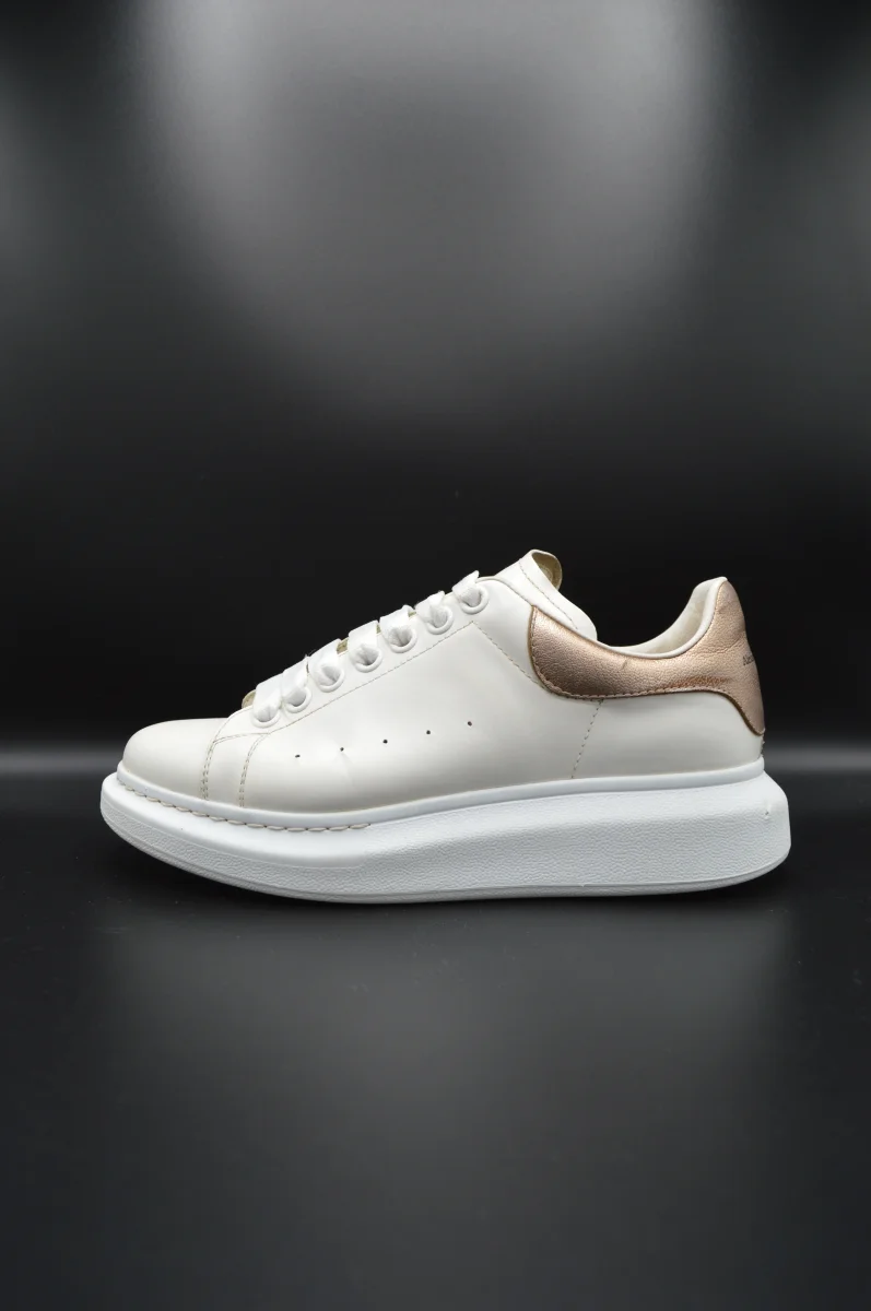 Alexander Mcqueen Oversize blanc/doré - T38 – Image 4