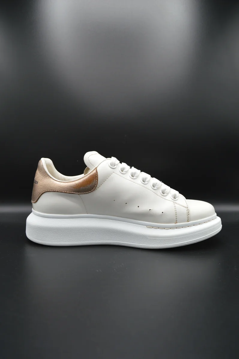 Alexander Mcqueen Oversize blanc/doré - T38 – Image 5