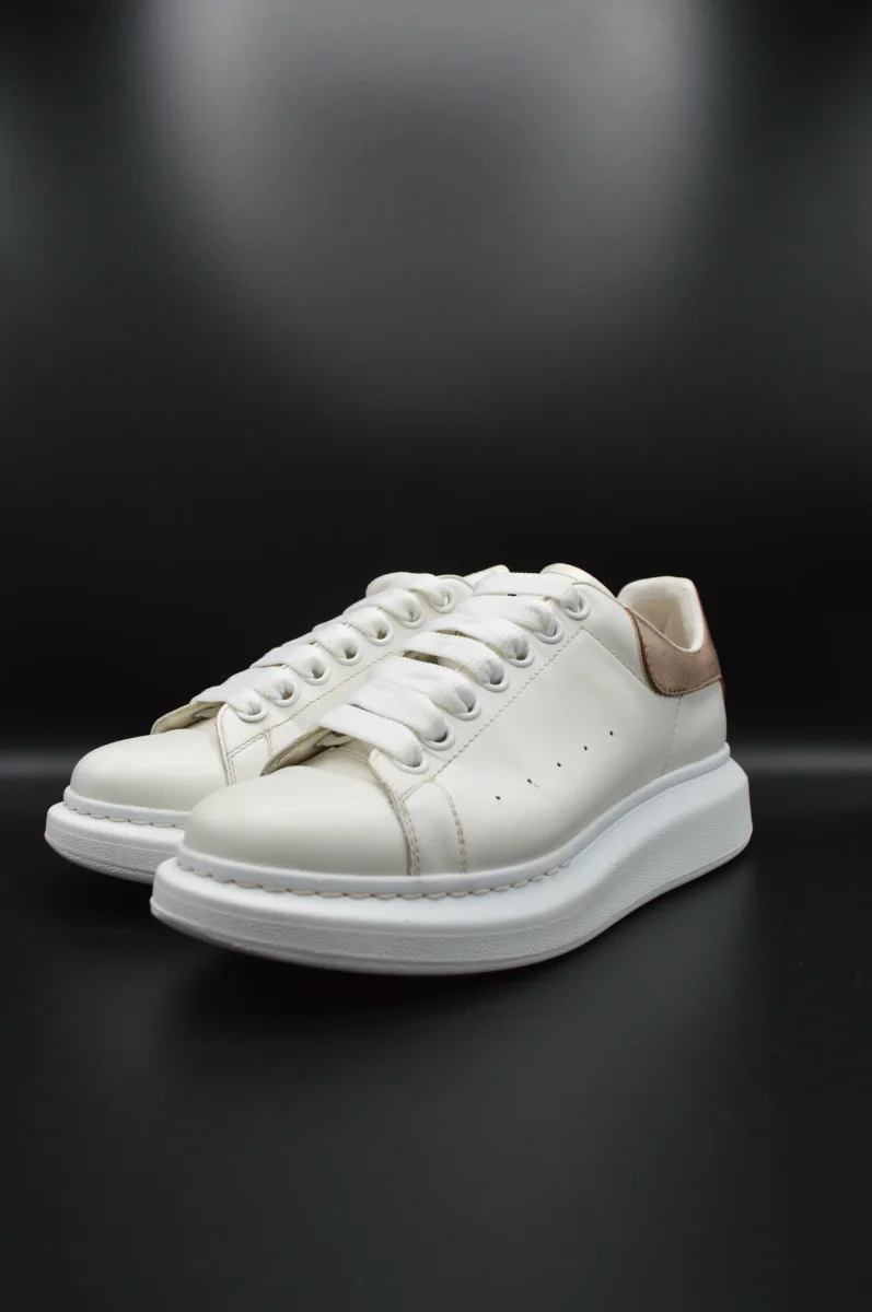 Alexander Mcqueen Oversize blanc/doré - T38 – Image 7