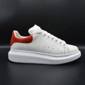 Alexander Mcqueen Oversize blanc/rouge - 39