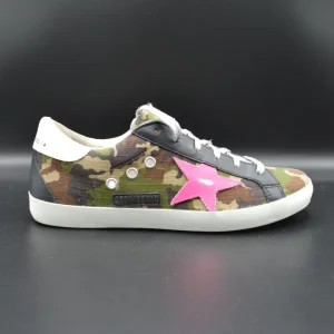 Golden Goose Superstar camouflage/fuschia - T38