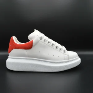 Alexander Mcqueen oversize blanc/rouge - T35