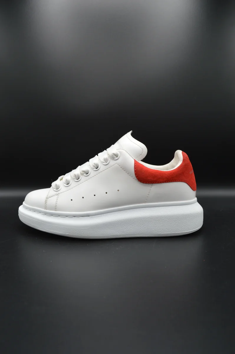 Alexander Mcqueen oversize blanc/rouge - T35 – Image 4