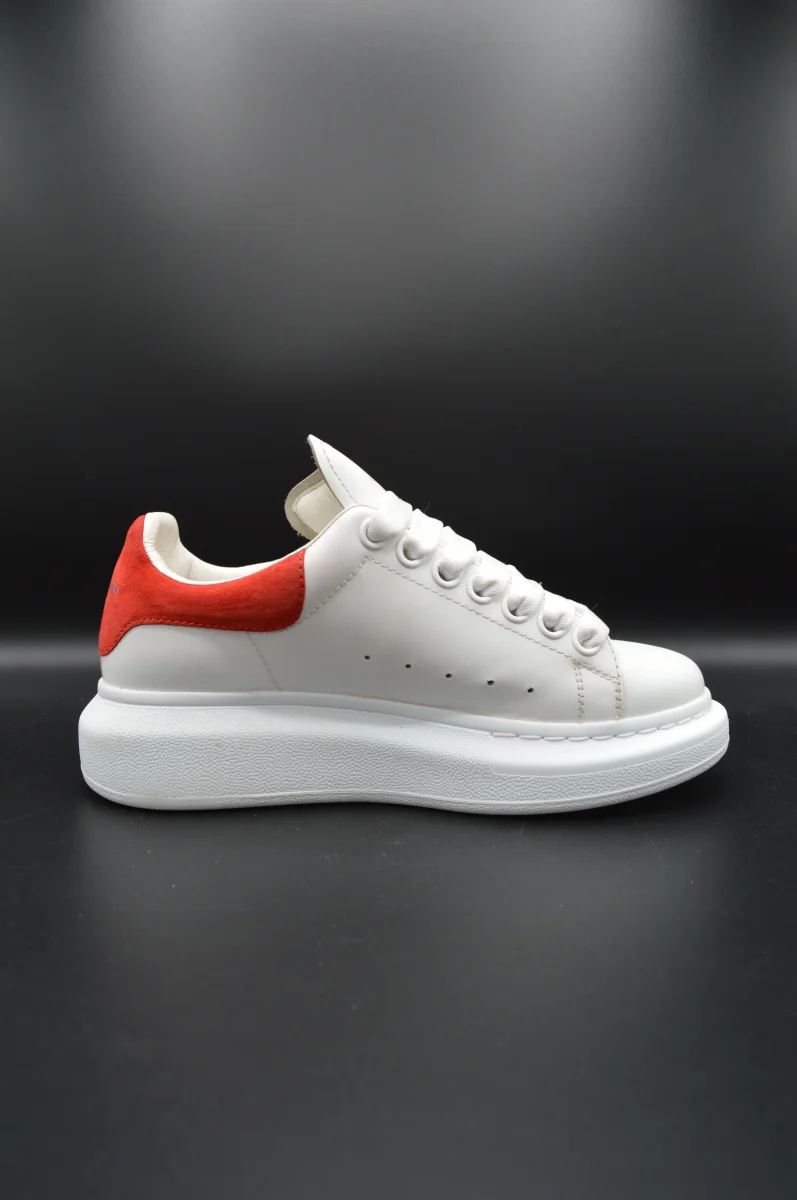 Alexander Mcqueen oversize blanc/rouge - T35 – Image 5