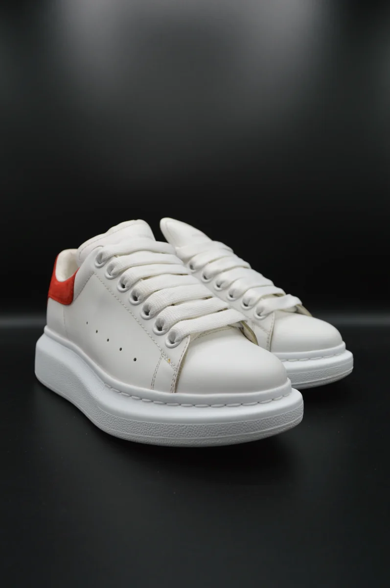 Alexander Mcqueen oversize blanc/rouge - T35 – Image 6