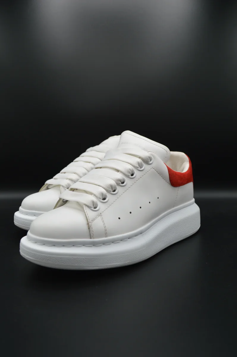 Alexander Mcqueen oversize blanc/rouge - T35 – Image 7