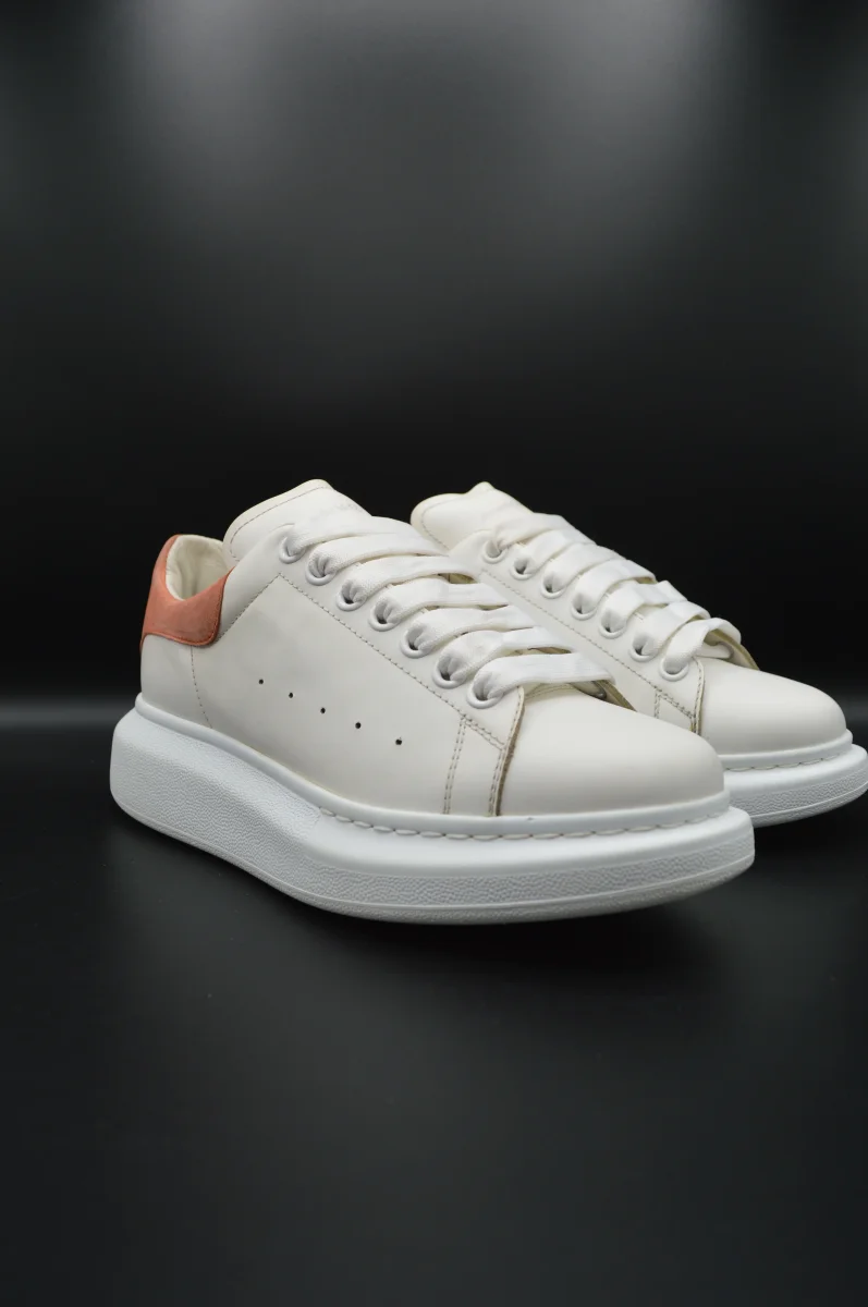 Alexander Mcqueen oversize blanc/rouge - T39,5 – Image 6