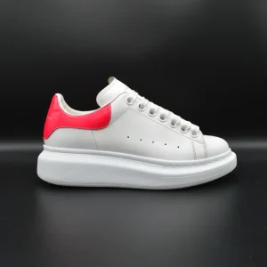 Alexander Mcqueen oversize blanc/rose - T35