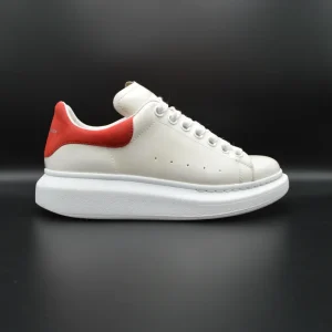 Alexander Mcqueen oversize blanc/rouge - T37