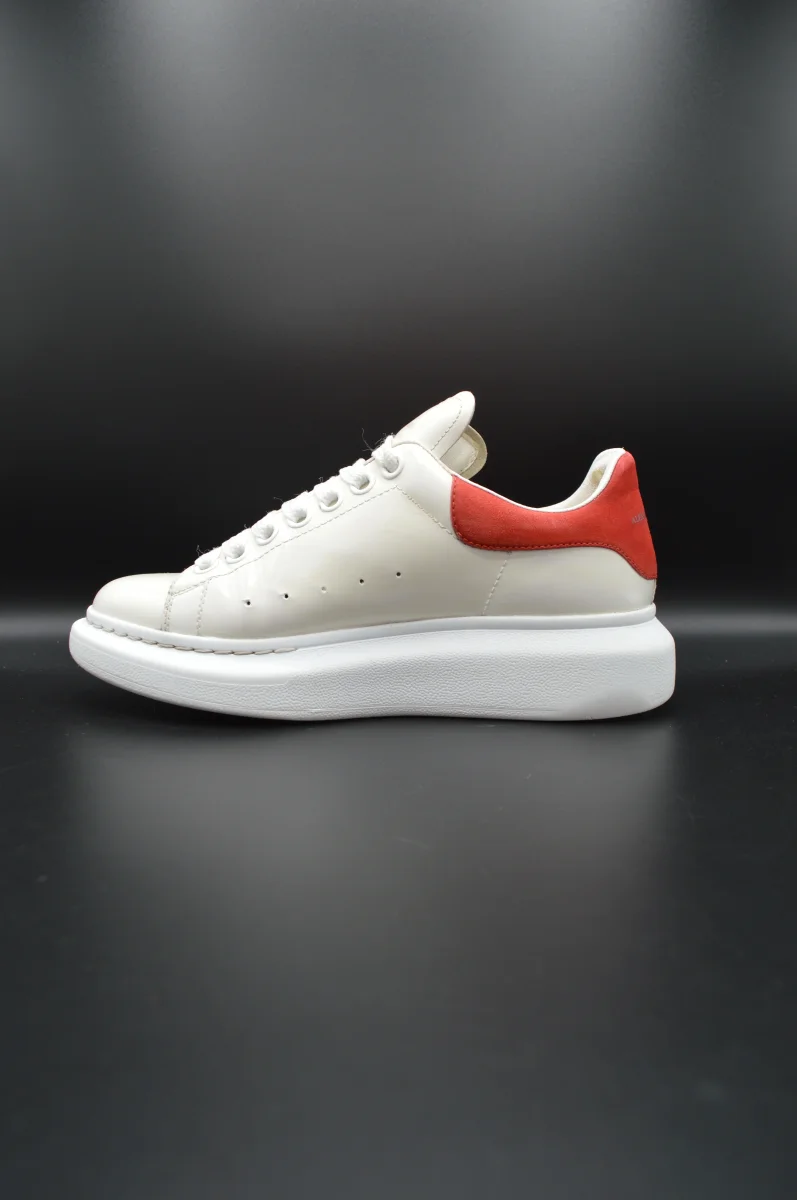 Alexander Mcqueen oversize blanc/rouge - T37 – Image 3