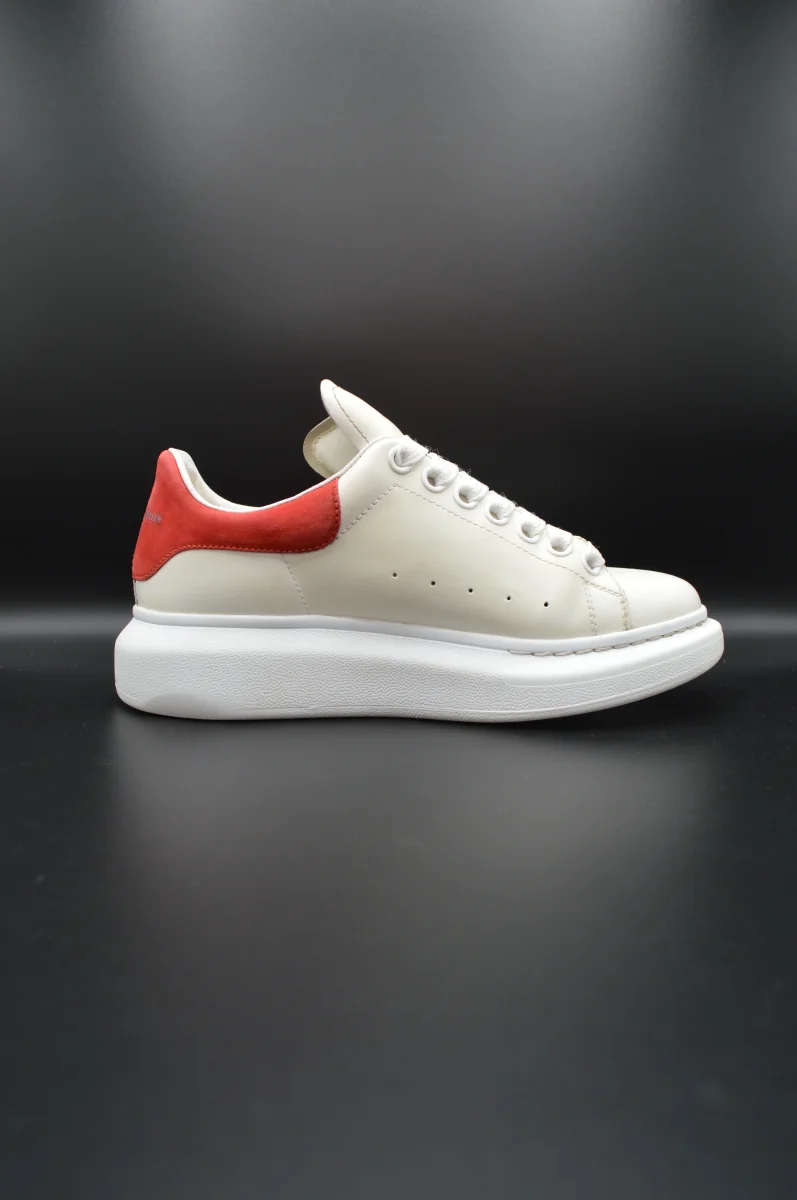 Alexander Mcqueen oversize blanc/rouge - T37 – Image 5