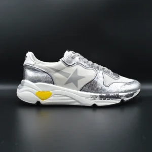 Golden Goose running sole argenté/blanc - T40