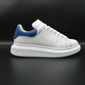 Alexander Mcqueen Oversize blanc/bleu marine - T37