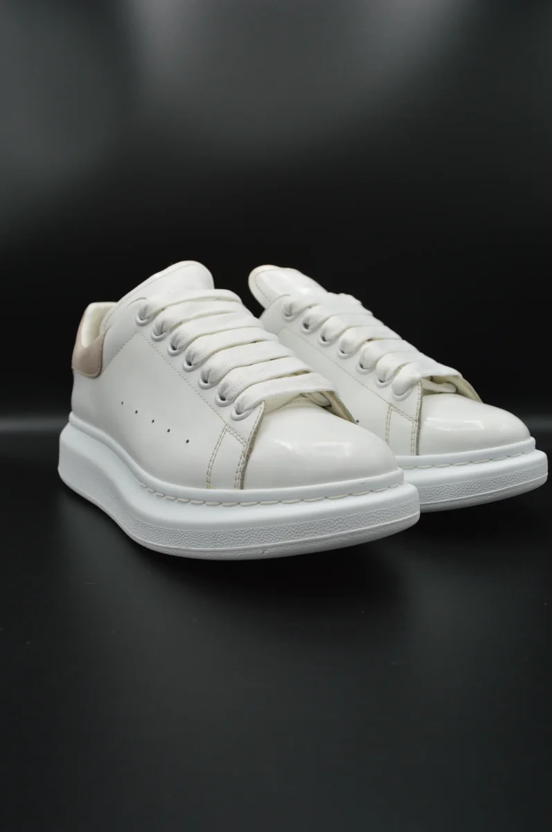 Alexander Mcqueen Oversize blanc/beige - T39 – Image 6