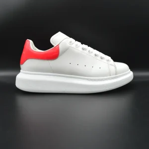 Alexander Mcqueen Oversize blanc/rose fluo - T39