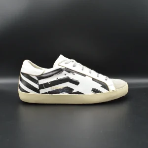 Golden Goose superstar blanc/noir/gris - T37