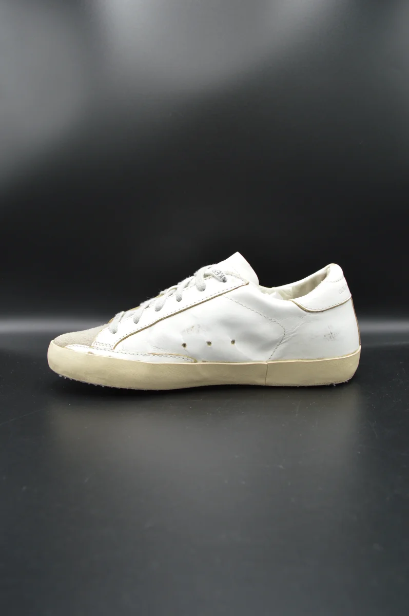 Golden Goose superstar blanc/noir/gris - T37 – Image 3