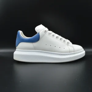 Alexander Mcqueen Oversize blanc/bleu marine - T39