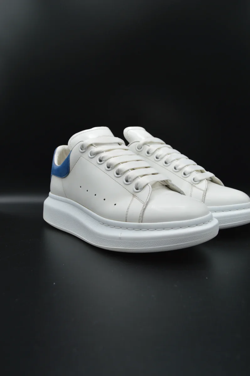 Alexander Mcqueen Oversize blanc/bleu marine - T39 – Image 6