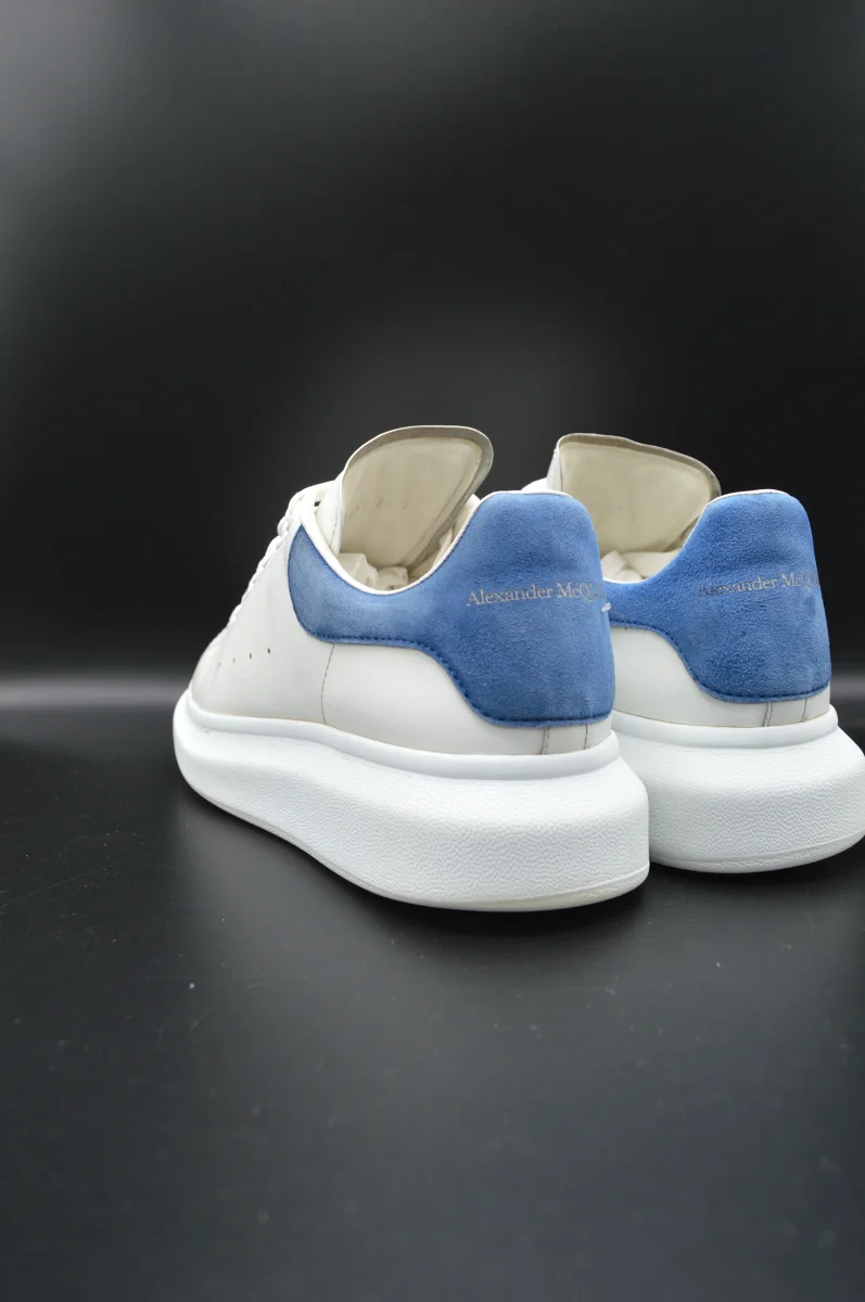 Alexander Mcqueen Oversize blanc/bleu marine - T39 – Image 8